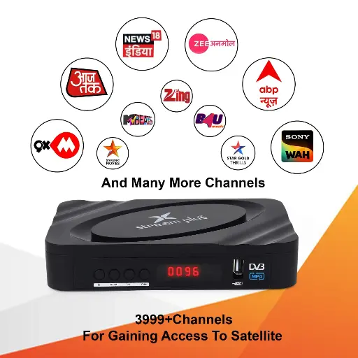 [1290E] STREAM PLUS HD MPEG-4 DD Free Set Top Box | USB & HDMI Port | WITH Wifi (DLNA & YouTube)